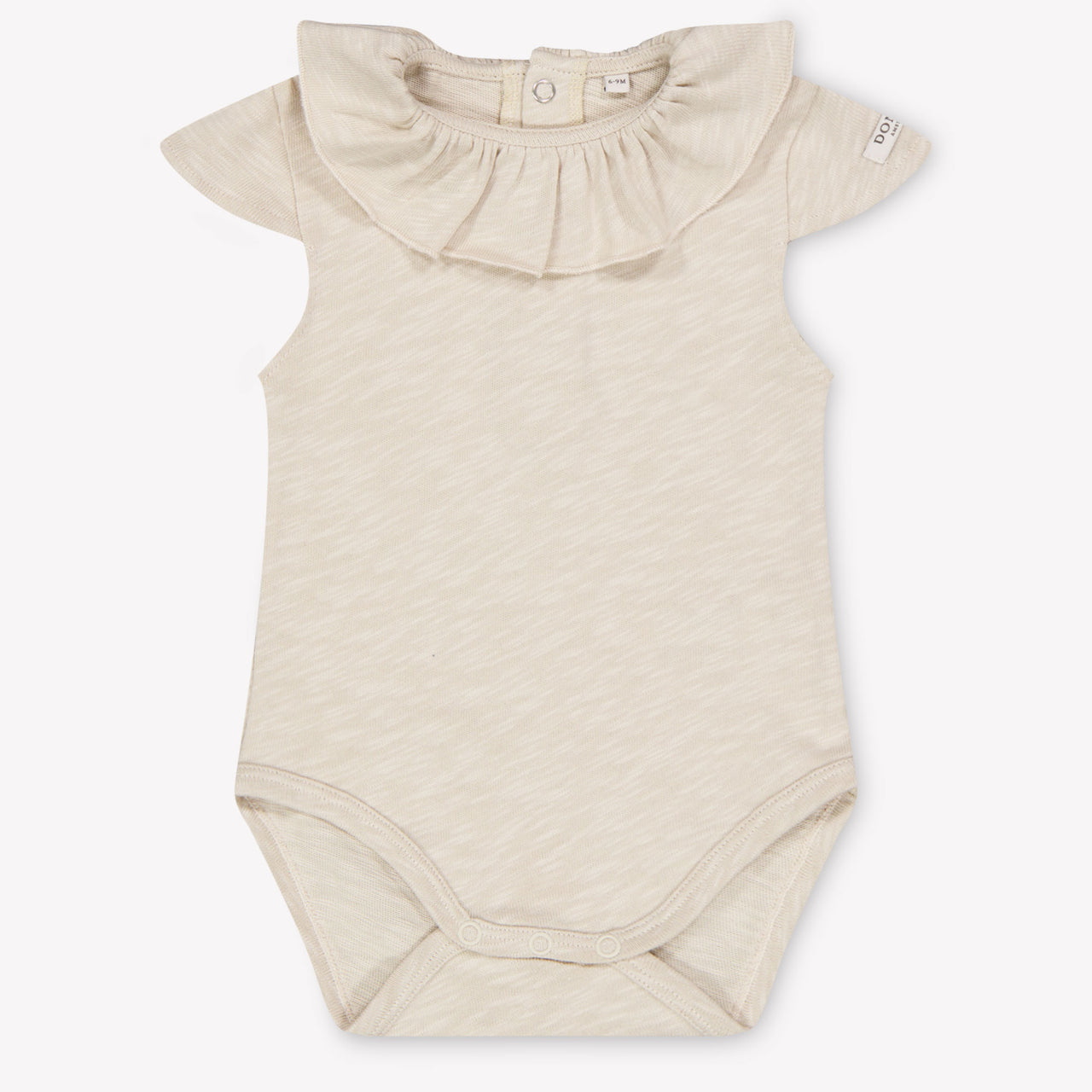 Donsje Amsterdam Litzy Baby Meisjes Rompertje In Licht Beige