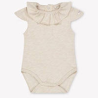Donsje Amsterdam Litzy Baby Meisjes Rompertje In Licht Beige