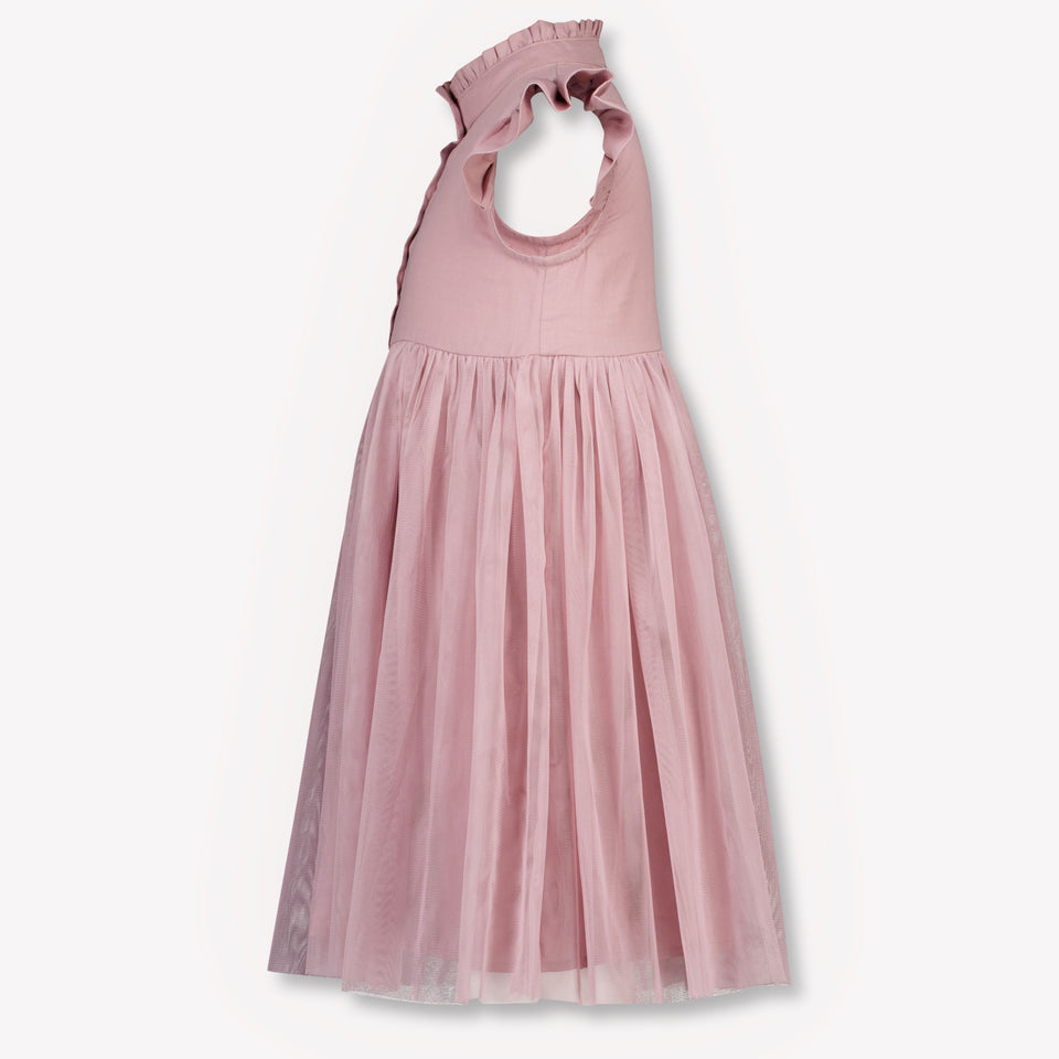 Donsje Amsterdam Fleurance Kinder Meisjes Jurk In Lila