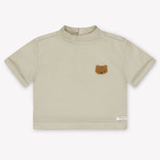 Donsje Amsterdam Jarne Baby Jongens T-Shirt In Licht Groen