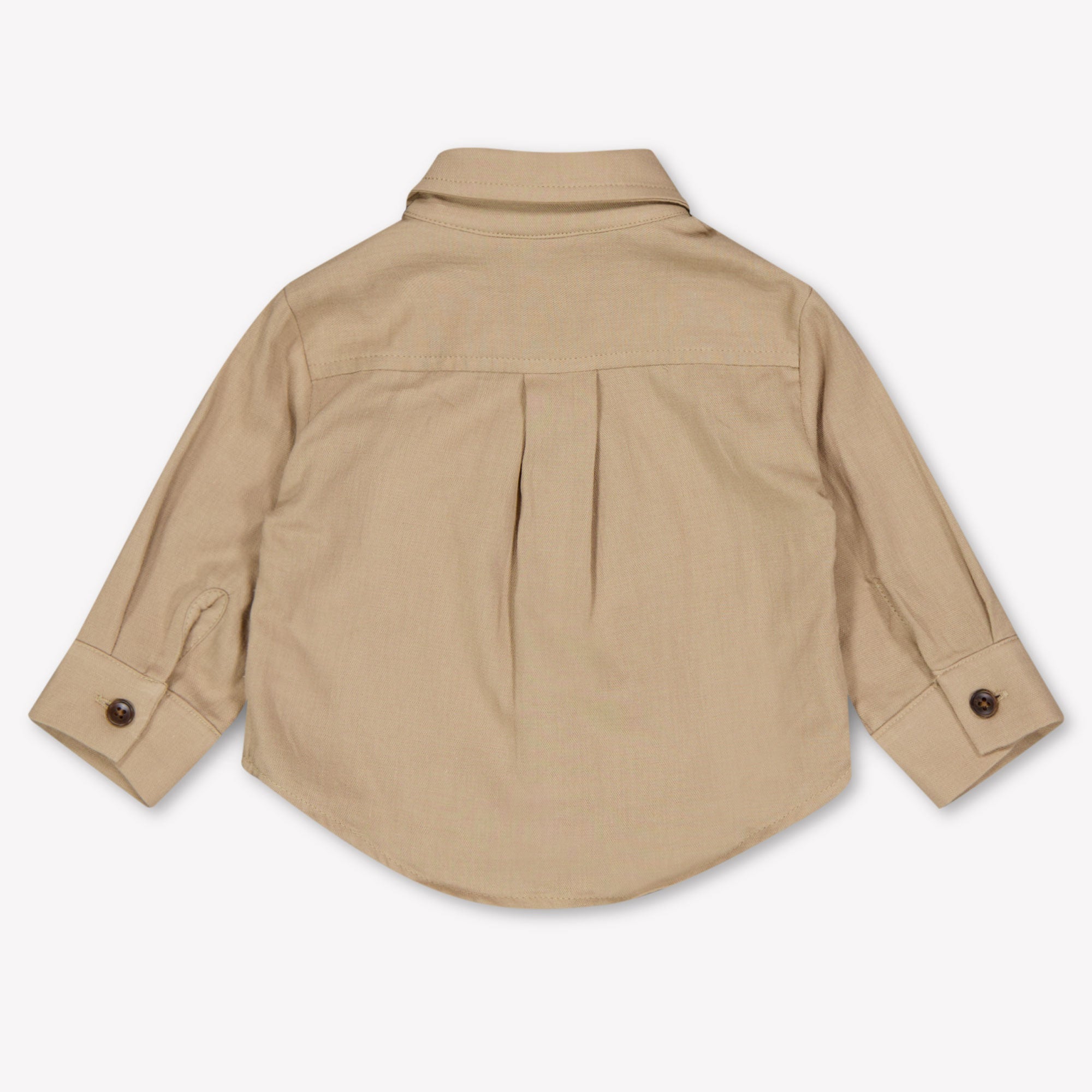 Donsje Amsterdam Chee Baby Jongens Blouse In Beige
