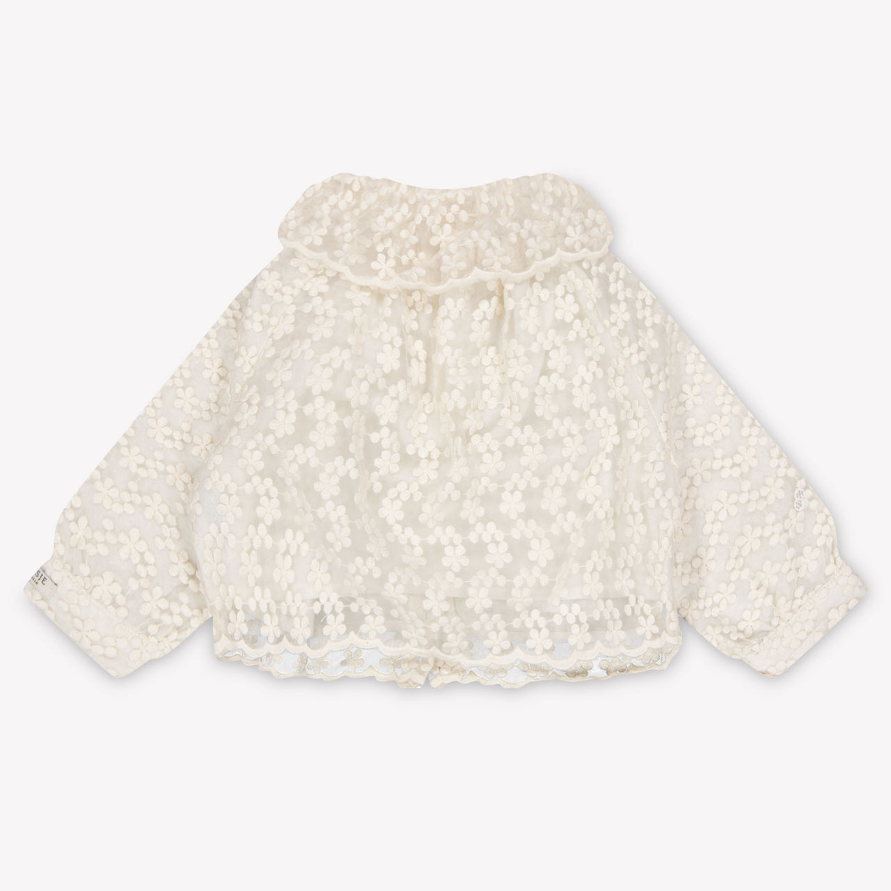 Donsje Amsterdam Mailien Baby Meisjes Blouse In Off White
