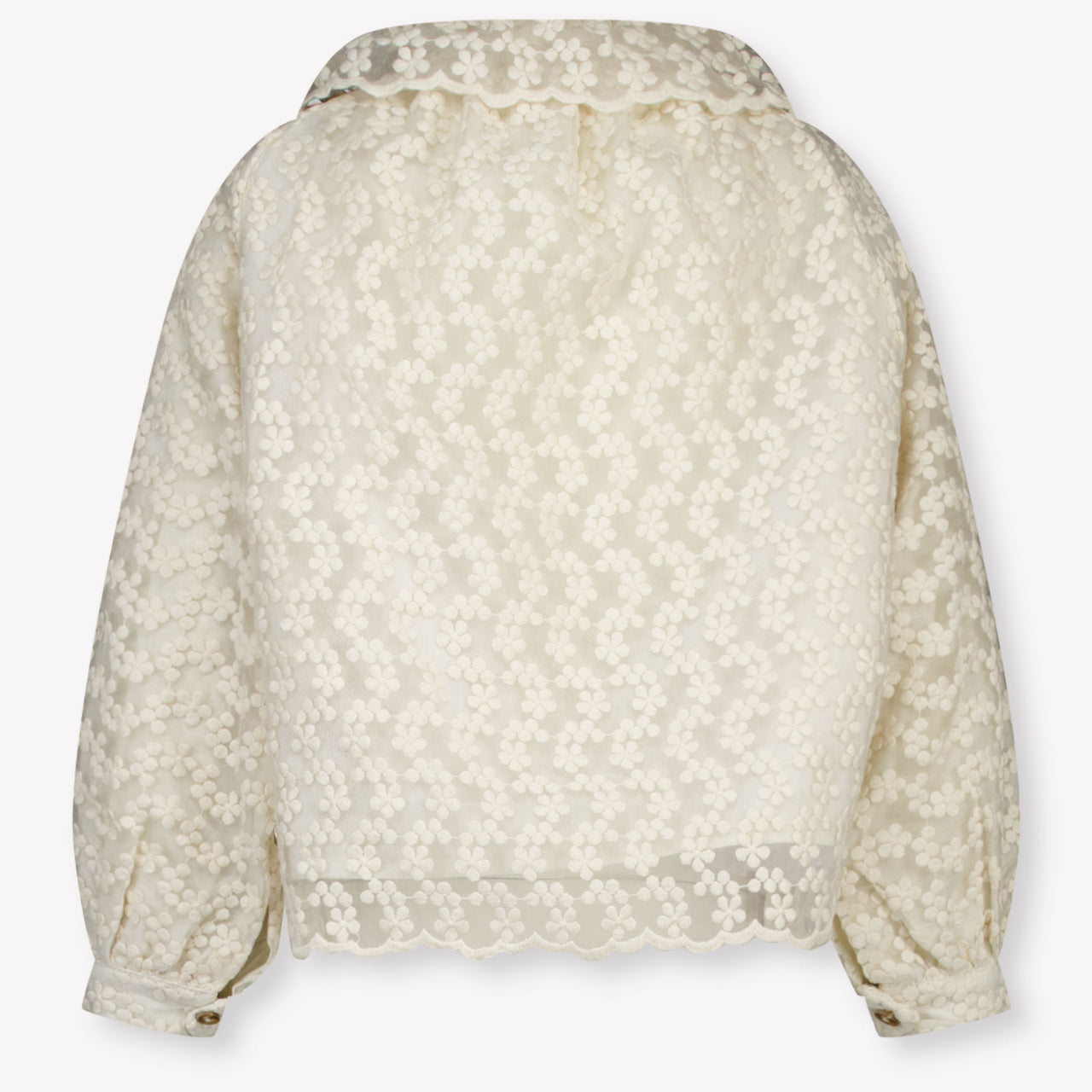 Donsje Amsterdam Mailien Kinder Meisjes Blouse In Off White