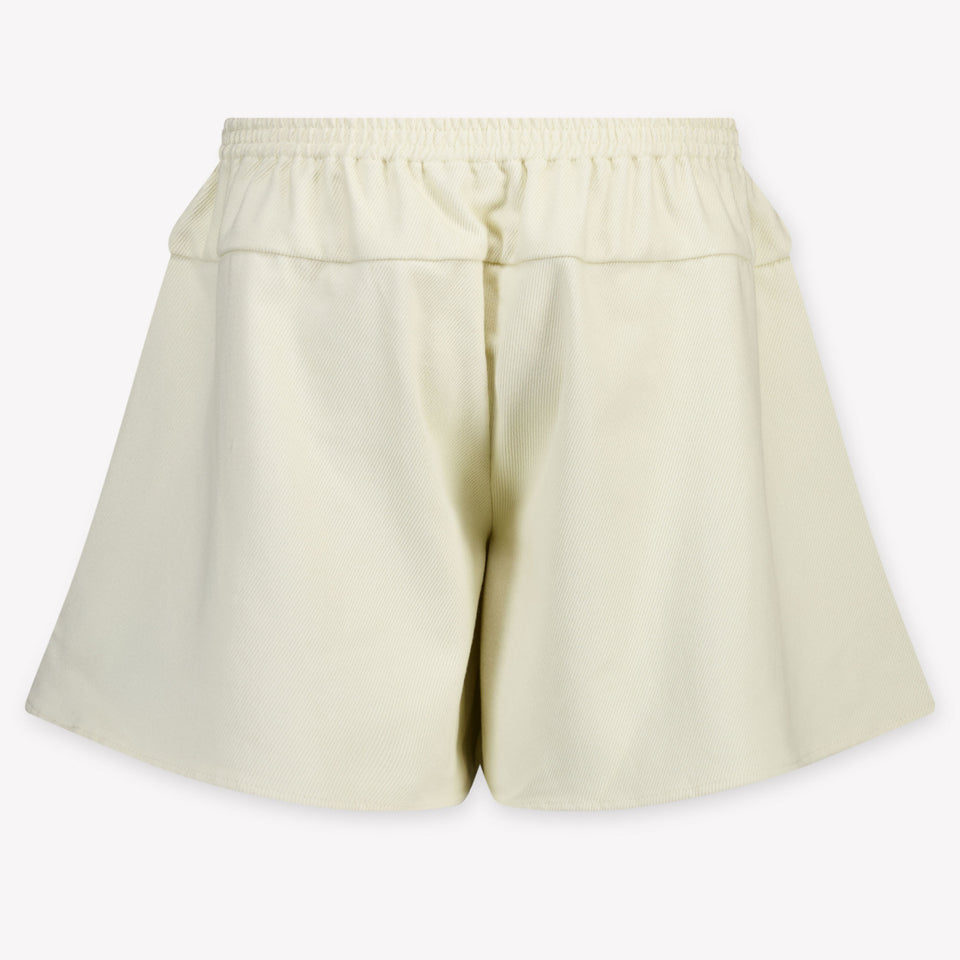 Donsje Amsterdam Mazena Kinder Meisjes Shorts In Licht Beige