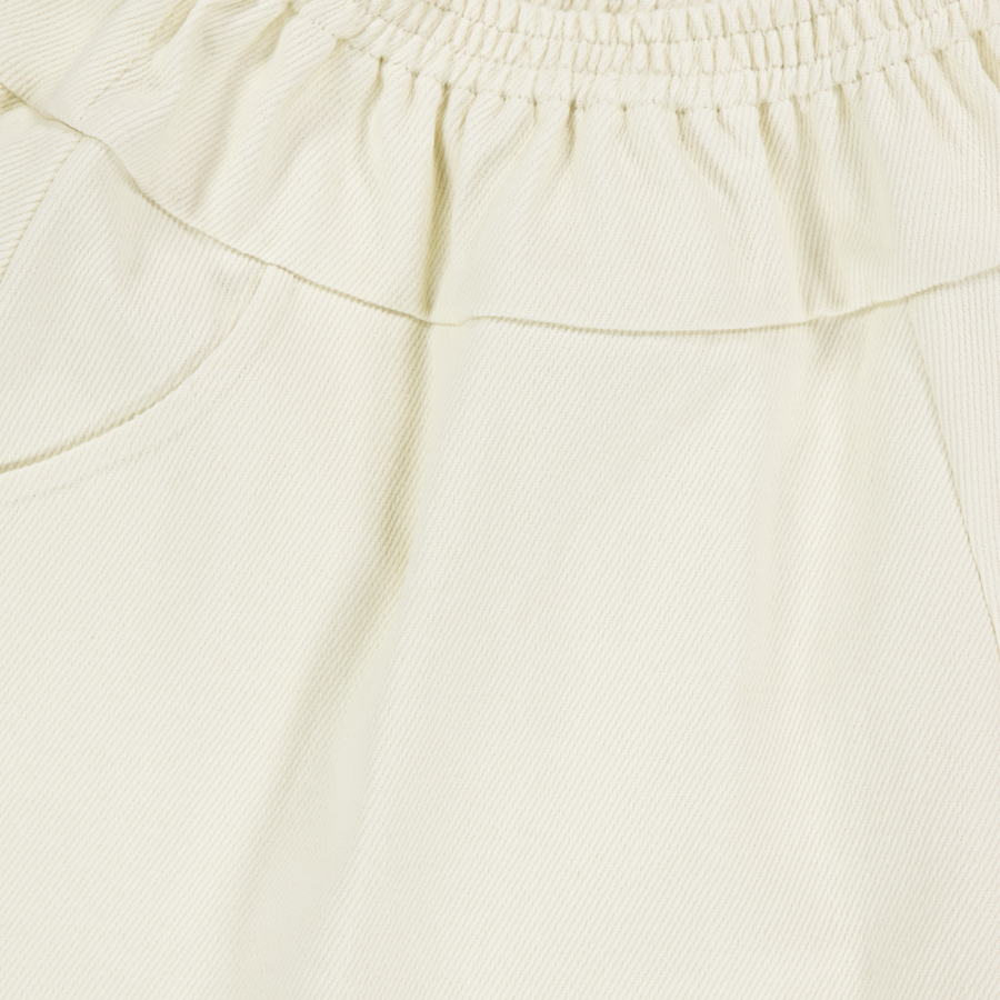 Donsje Amsterdam Mazena Kinder Meisjes Shorts In Licht Beige