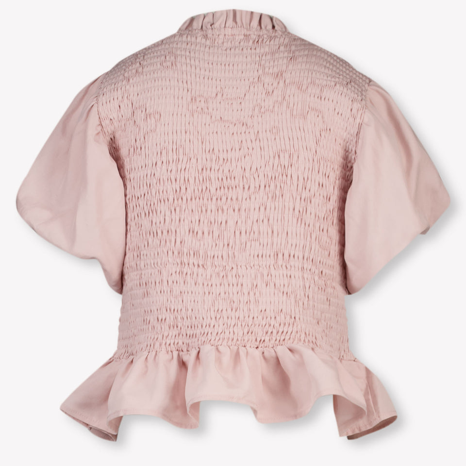 Donsje Amsterdam Sorien Kinder Meisjes T-Shirt In Licht Roze