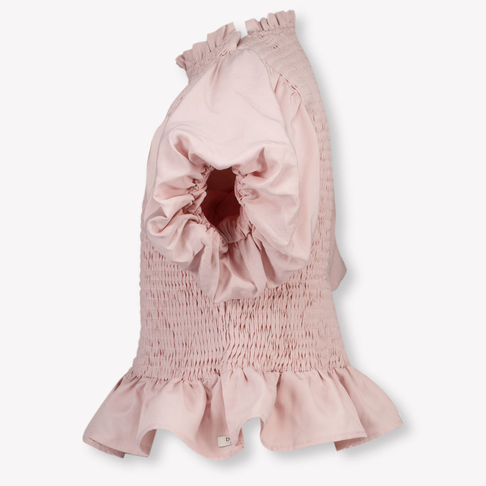 Donsje Amsterdam Sorien Kinder Meisjes T-Shirt In Licht Roze