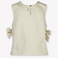 Donsje Amsterdam Veeri Kinder Meisjes T-Shirt In Licht Beige