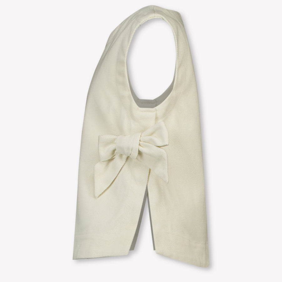 Donsje Amsterdam Veeri Kinder Meisjes T-Shirt In Licht Beige
