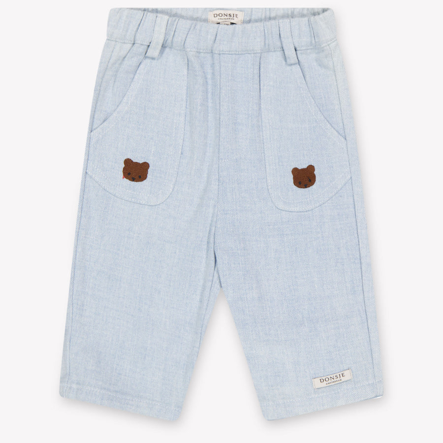 Donsje Amsterdam Kassim Baby Jongens Jeans In Licht Blauw