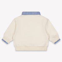 Donsje Amsterdam Priem Baby Jongens Trui In Licht Beige