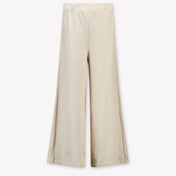 Donsje Amsterdam Hoyien Kinder Meisjes Broek In Licht Beige