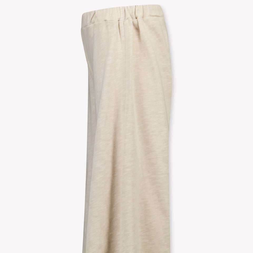 Donsje Amsterdam Hoyien Kinder Meisjes Broek In Licht Beige