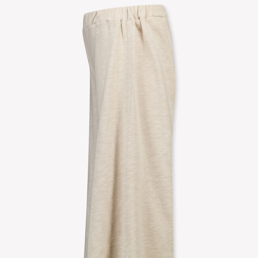 Donsje Amsterdam Hoyien Kinder Meisjes Broek In Licht Beige