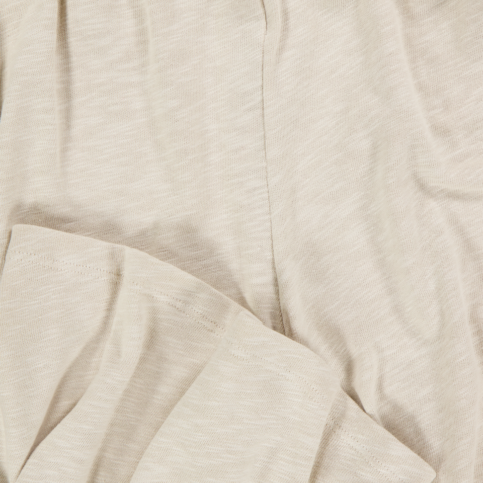 Donsje Amsterdam Hoyien Kinder Meisjes Broek In Licht Beige