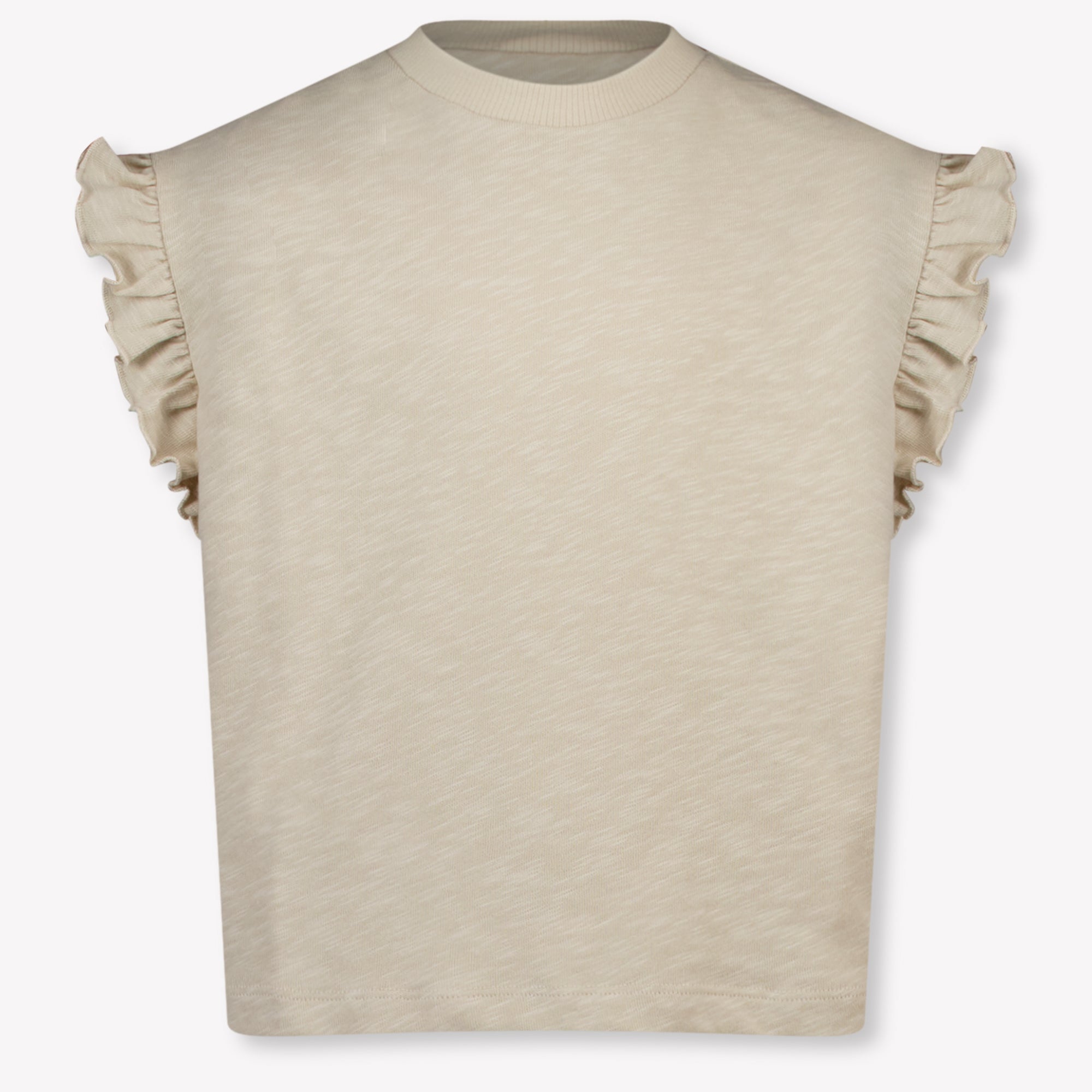 Donsje Amsterdam Nuriel Kinder Meisjes T-Shirt In Licht Beige