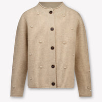 Donsje Amsterdam Marloes Kinder Meisjes Vest In Beige