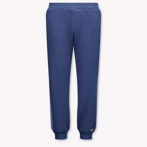 Donsje Amsterdam Noorien Kinder Unisex Broek In Donker Blauw