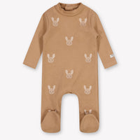 Donsje Amsterdam Phlyn Baby Meisjes Boxpakje In Oud Roze