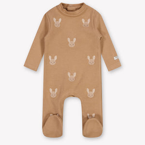 Donsje Amsterdam Phlyn Baby Meisjes Boxpakje In Oud Roze