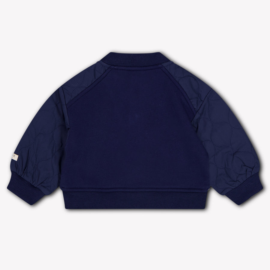 Donsje Amsterdam Noal Baby Jongens Vest In Navy