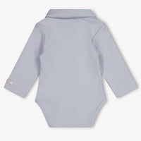 Donsje Amsterdam Finnian Baby Jongens Rompertje In Licht Blauw