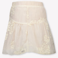 Donsje Amsterdam Kinder Meisjes Rokje In Off White
