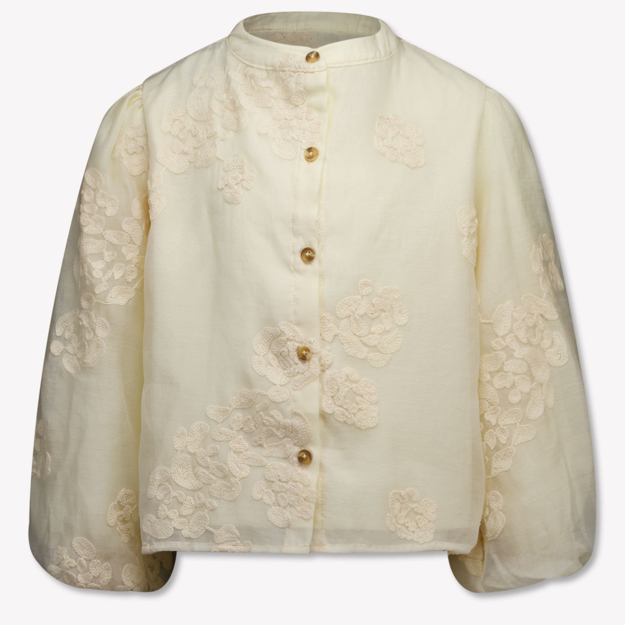 Donsje Amsterdam Kinder Meisjes Blouse In Off White