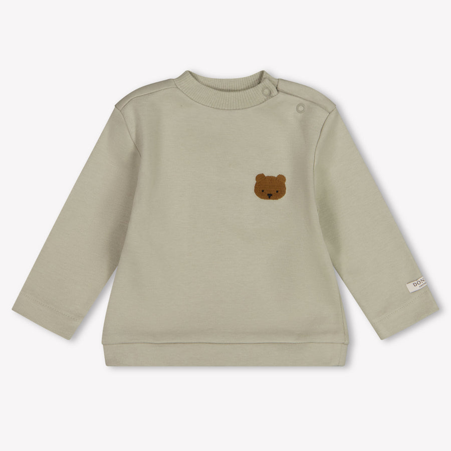 Donsje Amsterdam Jorijn Baby Boys T-Shirt in Light Green