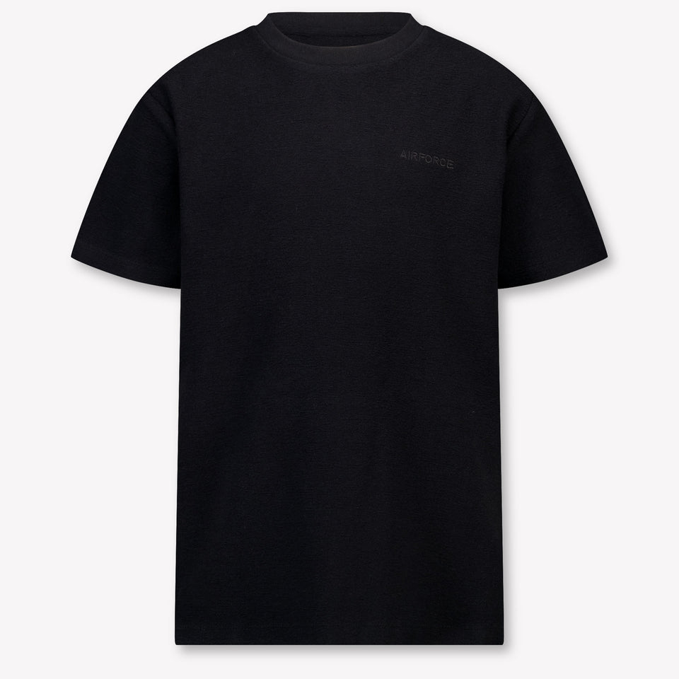 Airforce Milo Kinder Jongens T-Shirt In Zwart