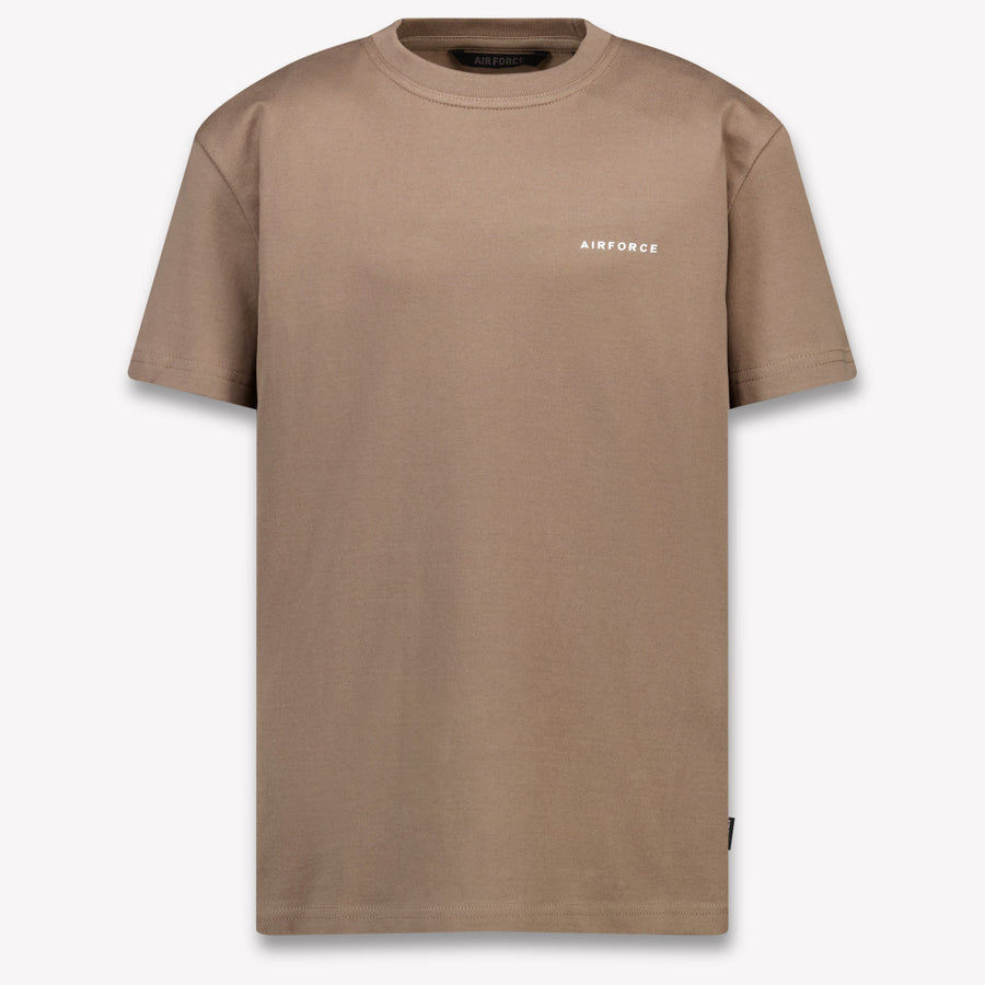 Airforce Kinder Jongens T-Shirt In Licht Bruin