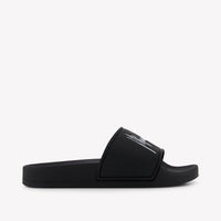 Malelions Jongens Slippers In Zwart