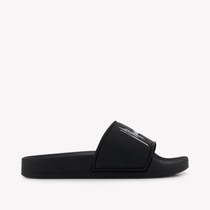 Malelions Jongens Slippers In Zwart