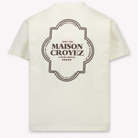 Croyez Kinder Jongens T-Shirt In Off White