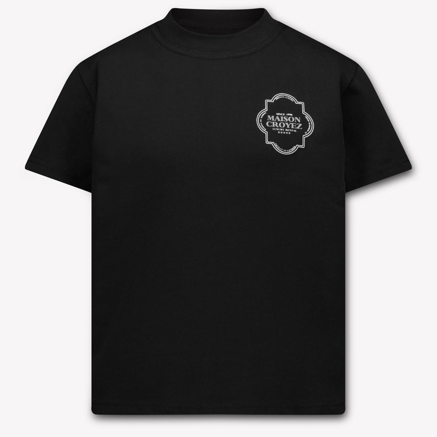 Croyez Kinder Jongens T-Shirt In Zwart