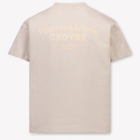 Croyez Kinder Jongens T-Shirt In Beige