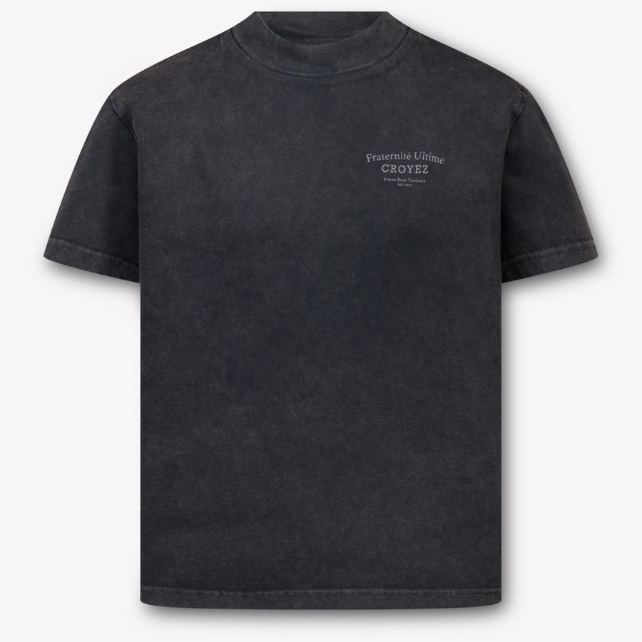 Croyez Kinder Jongens T-Shirt In Antraciet