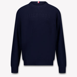 Tommy Hilfiger Kinder Jongens Trui In Navy