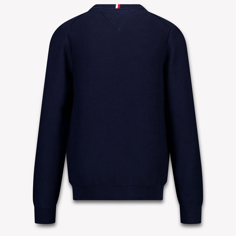 Tommy Hilfiger Kinder Jongens Trui In Navy