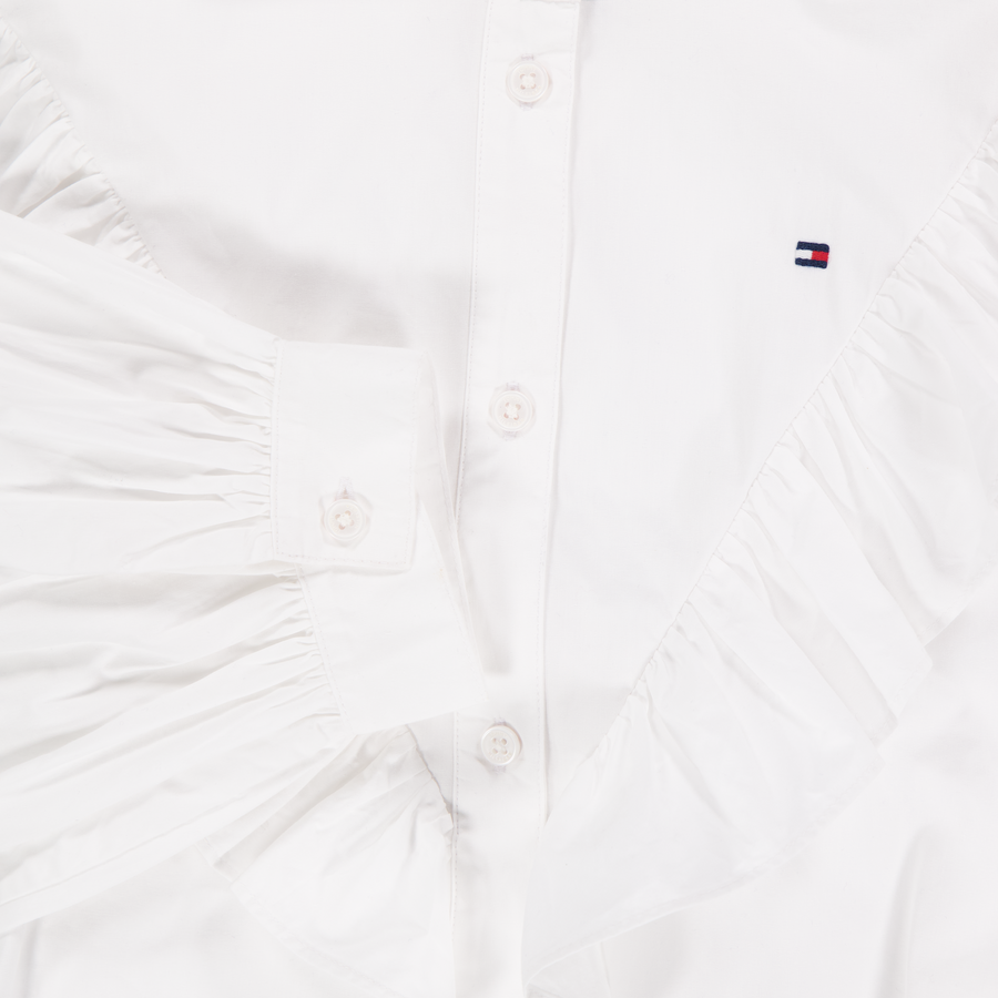 Tommy Hilfiger Kinder Meisjes Blouse In Wit