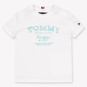 Tommy Hilfiger Baby Jongens T-Shirt In Wit
