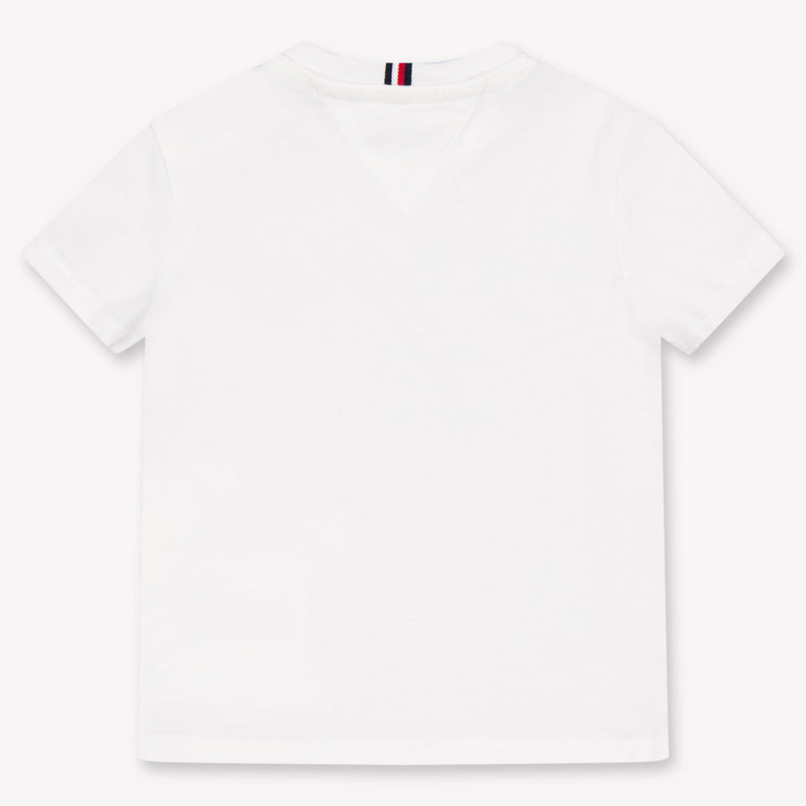 Tommy Hilfiger Baby Jongens T-Shirt In Wit