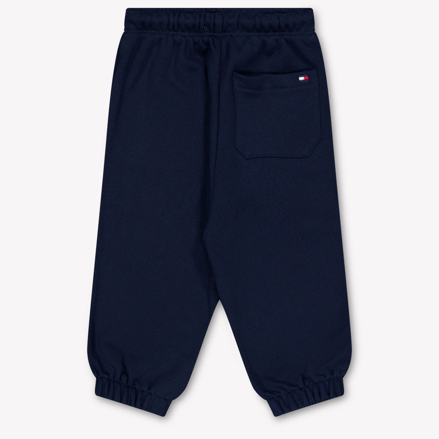 Tommy Hilfiger Baby Unisex Broek In Navy
