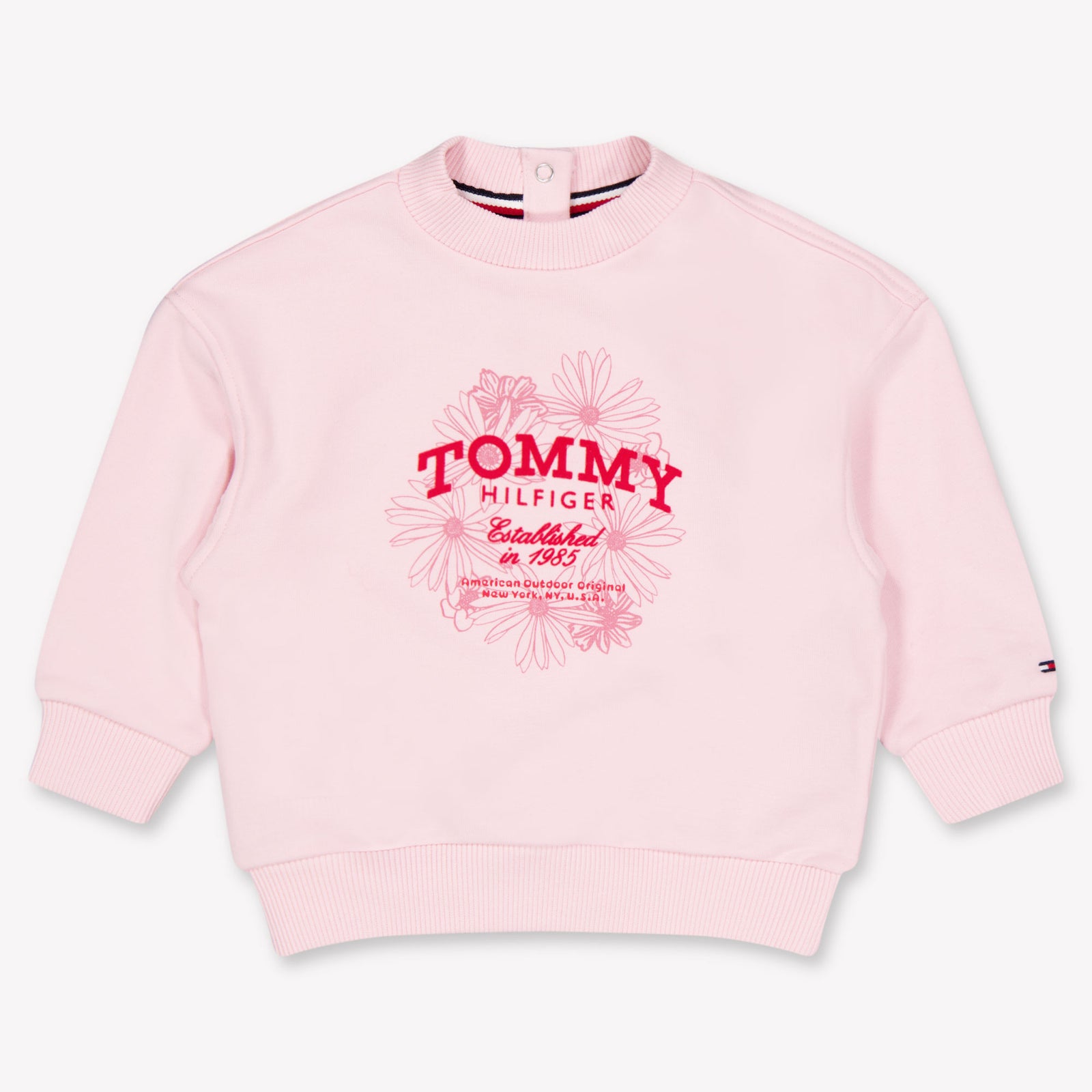 Tommy Hilfiger Baby Meisjes Trui In Licht Roze