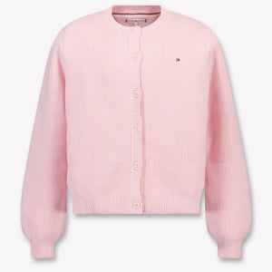 Tommy Hilfiger Kinder Meisjes Vest In Licht Roze