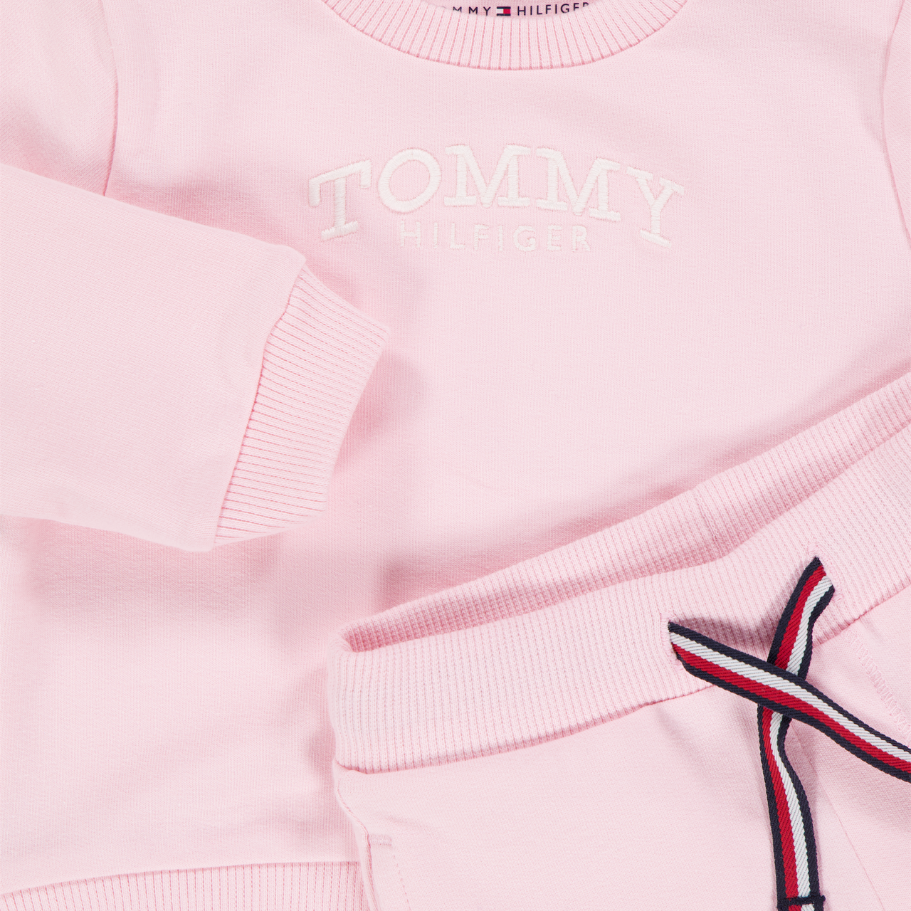 Tommy Hilfiger Baby Unisex Joggingpak In Licht Roze