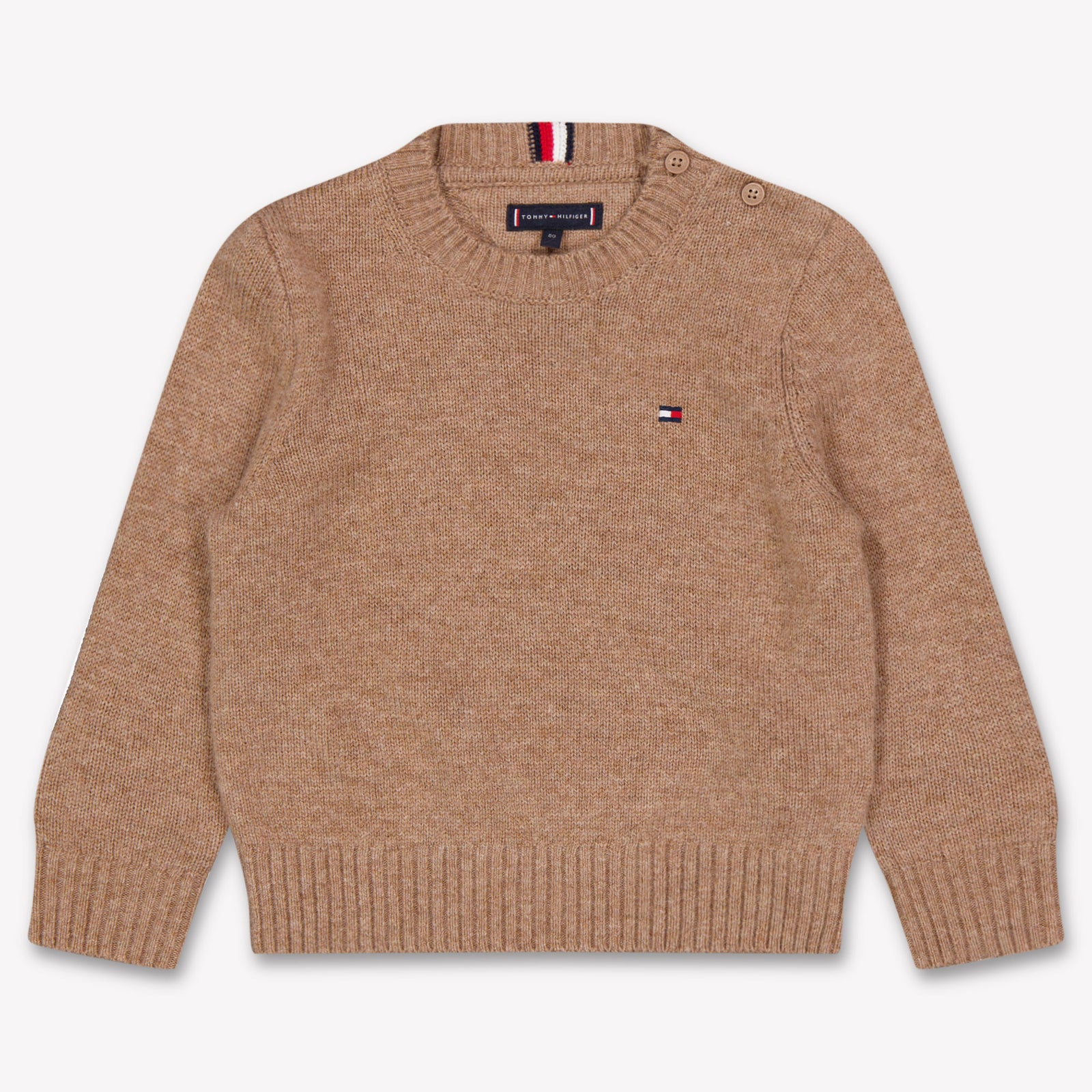 Tommy Hilfiger Baby Jongens Trui In Camel