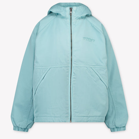 Tommy Hilfiger Kinder Jongens Tussenjas In Turquoise