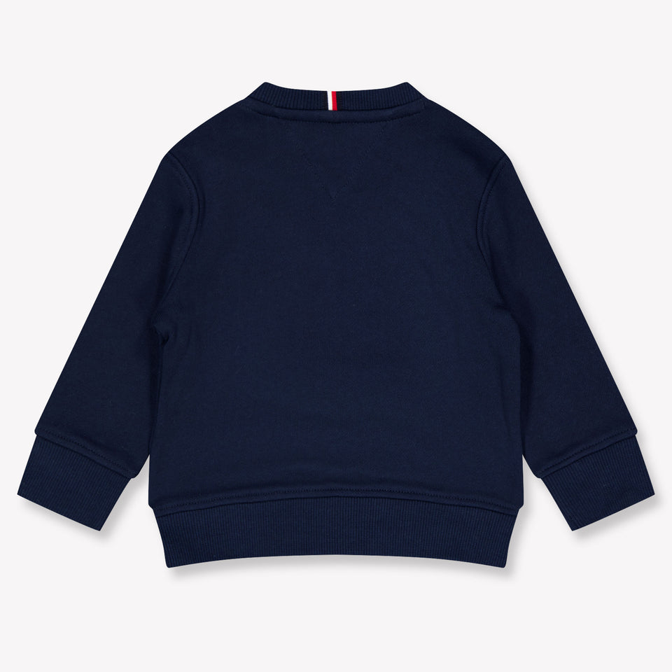Tommy Hilfiger Baby Unisex Trui In Navy