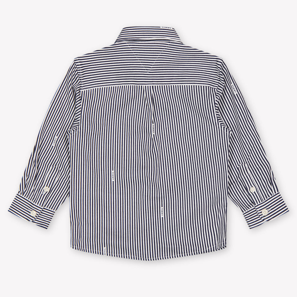 Tommy Hilfiger Baby Jongens Blouse In Navy